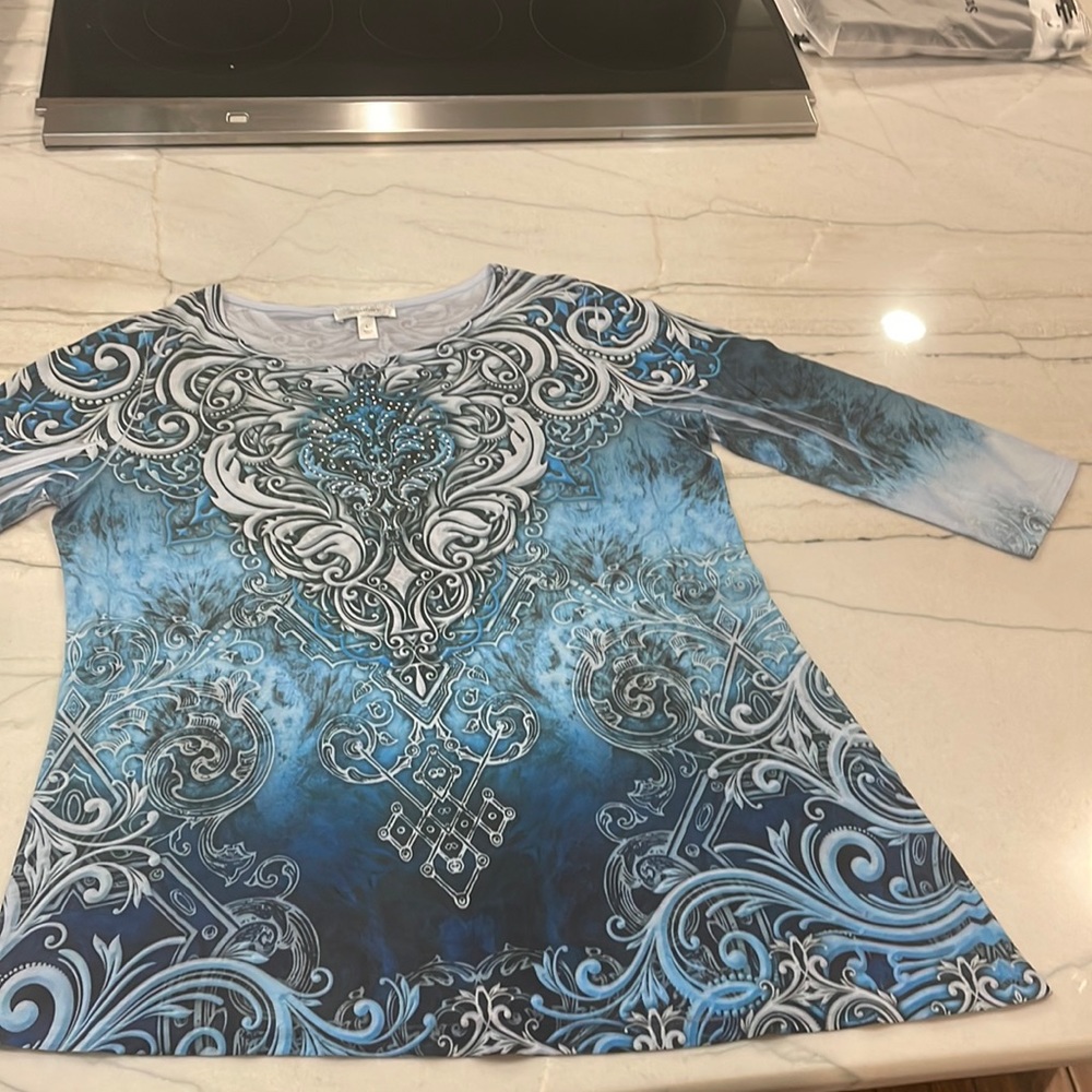 Blue blouse